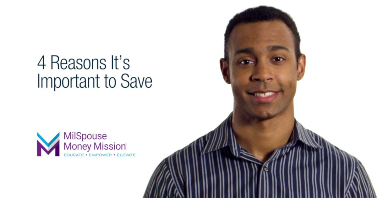 4 Important Reasons To Save Money MilSpouse Money Mission 4 important reasons to save money milspouse money mission